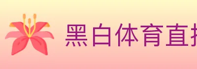黑白体育直播 logo